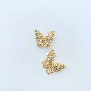 Butterfly Earring Set